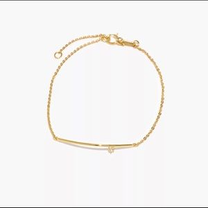 Madewell 14k plated bracelet